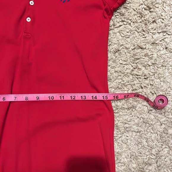 Polo Ralph Lauren Red Big Pony Polo Dress Size Medium - Picture 8 of 10